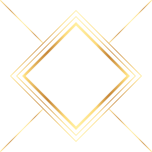 Golden Diamond Shape Overlay